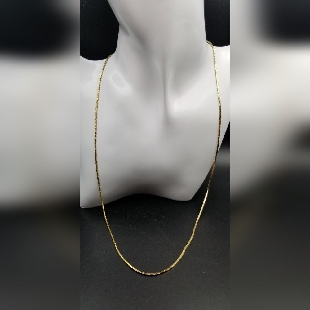 Snake lace chain necklace unisex jewelry. N124